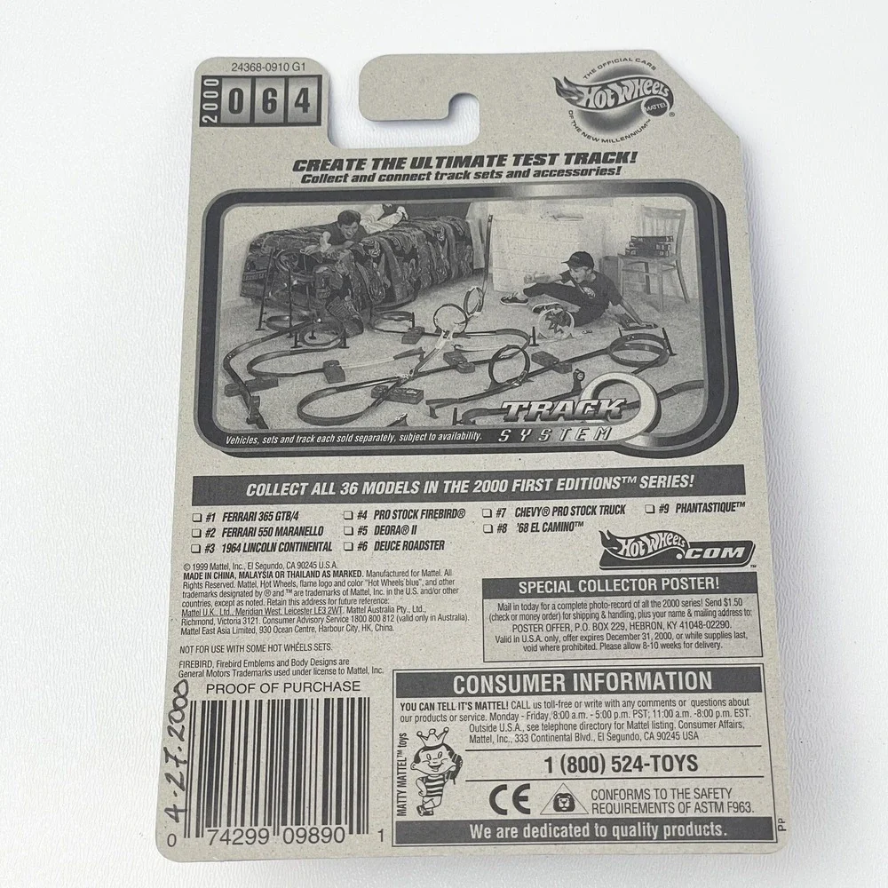 Hot Wheels 2000 First Editions 4/36 Pro Stock Firebird 064
